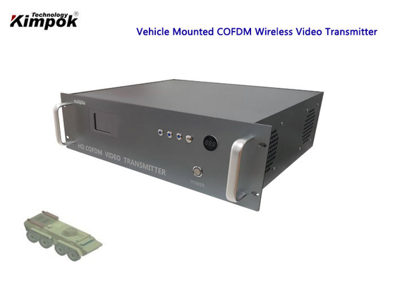 Vehicle Mounted COFDM Video Transmitter 30km NLOS Low Delay AV Sender