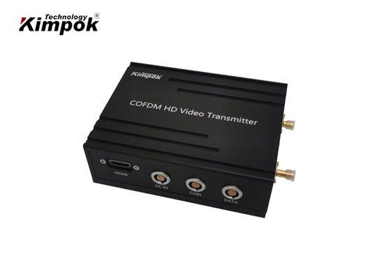 Lightweight HD UAV Data Link , 1080P COFDM Video Transmitter H.265