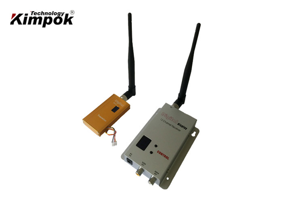 Professional Security Analog Video Transmitter With 1500mW , 2KM Transmit Distance