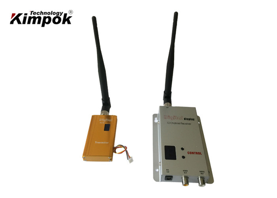 Wireless 1.2Ghz 1500mW Analog Video Transmitter With 12 Channels