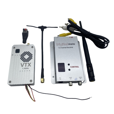 1.5G 5W FPV Wireless Video Transmitter and Receiver 20km Long Range VTX VRX RC Racing