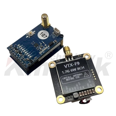 1.7G 6W Wireless Video Transmitter and Receiver 8CH Support IRC Tramp 1.7G VTX VRX