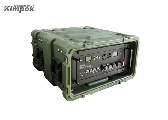 Tactical Powerful COFDM IP Transmitter Wireless 100W Military