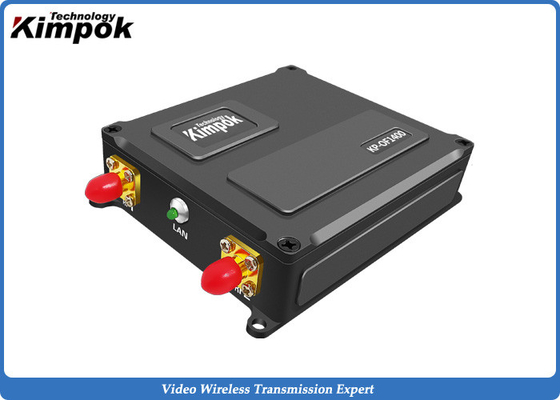 COFDM Lightweight Video Transmitter , UAV Video Link With RJ45 And Data Port