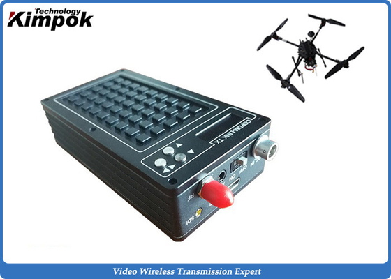 LOS FPV Drone Video Transmitter , Portable 3W 960mA Video Transmitter And Receiver