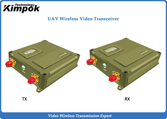 1440Mhz UAV COFDM Video Link , 1 Watt Ethernet Video Sender Up To 40km