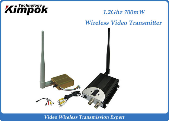 Kimpok Analog Video Transmitter 8CHs 700mW 1.2Ghz 1400m Transmit Distance