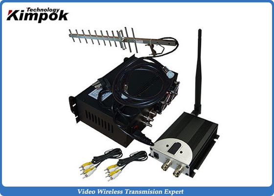 90KM LOS Analog Video Transmitter 10W Digital Wireless AC 220V Voltage