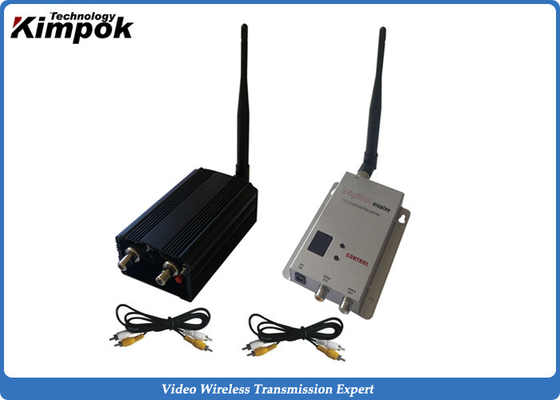 5~10km Long Range Wireless Video Audio Emitter and Receiver with 5 Watt Full Power