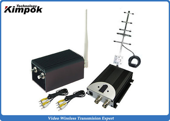 CCTV Wireless Analog Video Transmitter 5000mW Output Power High Integrated