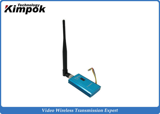 1.5Ghz Long Range Wireless Video Transmitter , 12V CCTV Transmitter And Receiver 82g