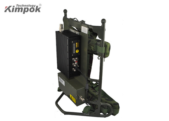 Manpack Mobile COFDM Video Transmitter For Soldiers Dust Proof