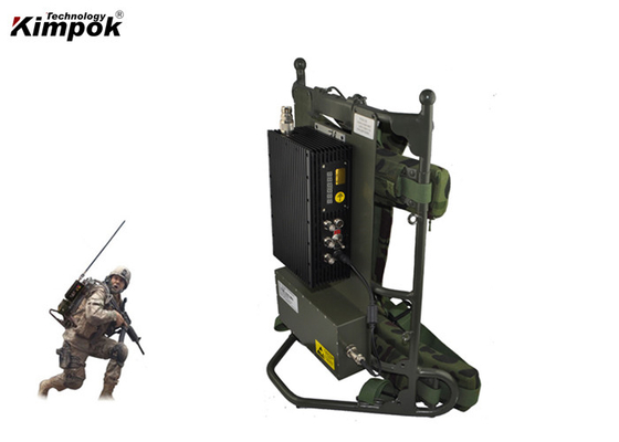 Military Backpack COFDM Digital Video Transmitter for Enforcement Force