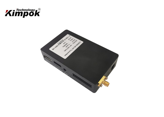 AES 128 Encryption 10-20km LOS UAV Video Transmitter With 1 Watt Output Power