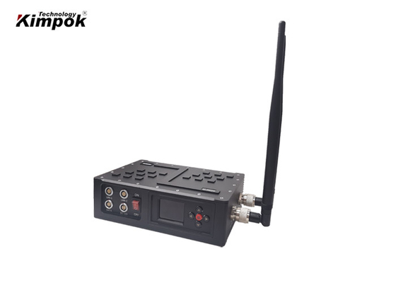 Up To 100km LOS Rugged UAV Video Link Low Latency Wireless Communication