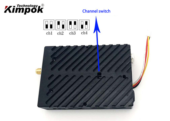 Lightweight Analog Wireless AV Transmitter And Receiver LOS 10km