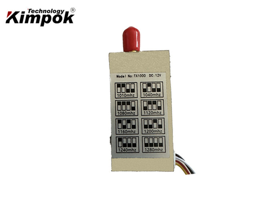 1.2G FPV Drones Video Transmitter 10km AV Wireless Sender Real Time Monitoring
