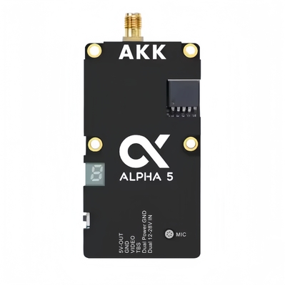 AKK Alpha5 VTX 5.8G 80CH 1w/2w/3w/4w Power Switchable Smart Audio Ultra Long Range Transmission
