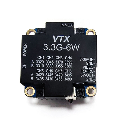 1 Vp-p FM Output UAV Video Transmitter With SMA Antenna Port And -77DB Receiving Sensitivity