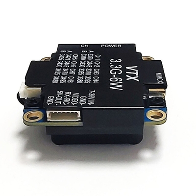 3.3G 6W FPV Drone VTX VRX 3.3Ghz Wireless Video Transmitter Receiver Audio Video Transmission