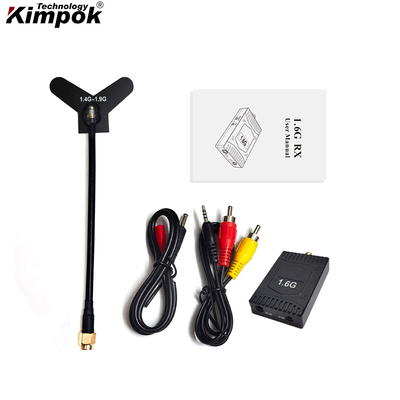 1.6G FPV VRX 1.6Ghz Analog Wireless UAV Video Transmitter for Drone Long Range Image Transmission