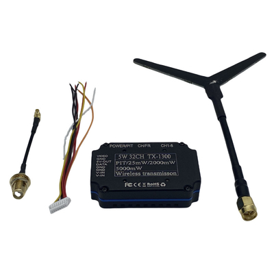 1.2G 1.3G 5W Wireless Video Transmitter 32CH FPV VTX 25mW 2000mW 5000mW Video Link