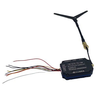1.2G 1.3Ghz 5W Wireless Drone VTX VRX 32CH 7-36V DC FPV Video Transmitter Receiver