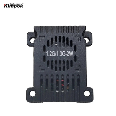 1.2G 2W FPV Video Transmitter 1.2Ghz Drone VTX with 12V DC Power Supply Image Transmission