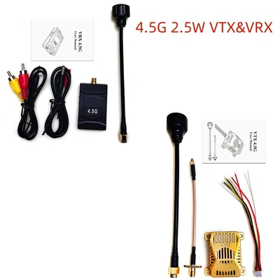 2.5W Transmit Power 4.5G Analog Video Transmitter and Receiver For 1 Vp-p FM Audio Video Output