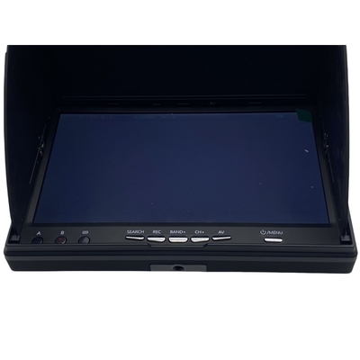 5.8G FPV Monitor with 40CH DVR 4.3 Inch 16:9 LCD Display NTSC/PAL Auto Search Video Recording for RC FPV Multicopter