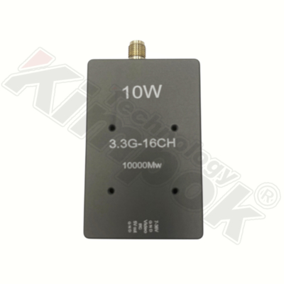 3.3G 10W Drone Video Transmitter 3.3Ghz FPV Wireless VTX for Long Range Video Sender