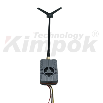 1.7Ghz VTX Wireless UAV Video Transmitter Support IRC Tramp Video Link 4W RF Power VTX