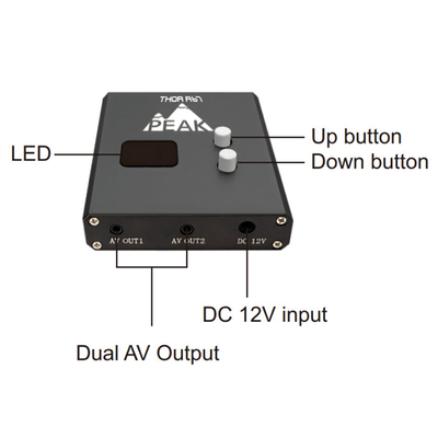 Video Receiver PEAK THOR R67 6.1G-7.2G for 64 VRX Channels