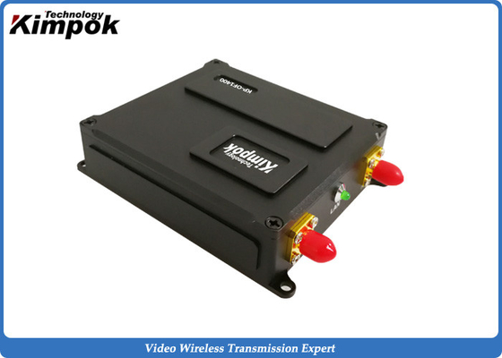 COFDM Lightweight Video Transmitter , UAV Video Link With RJ45 And Data Port