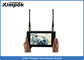 Touch Screen COFDM Video Receiver Wireless With 7 Inch LCD Monitor DC12 Power