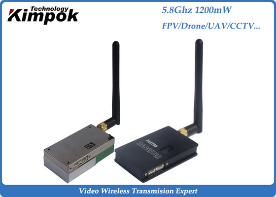 1200mW Analog Video Transmitter 5.8Ghz , HDMI Wireless CCTV Video Transmitter