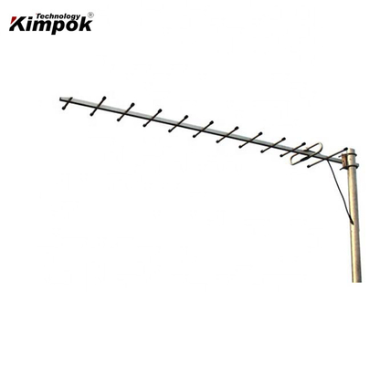 Outdoor CDMA Yagi Wireless RF Antenna 13dbi 824MHz-896MHz For PTP System