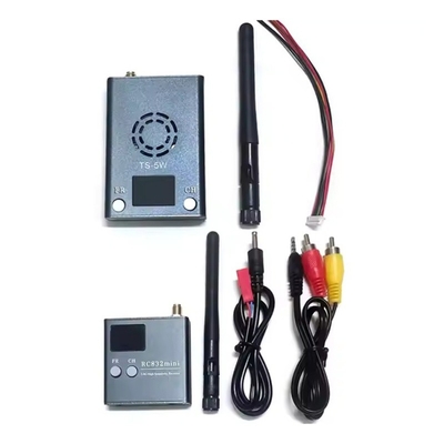 5.8Ghz 5W Drone Video Transmitter and Receiver 5.8G VTX VRX Ultra RC FPV Video Transmission
