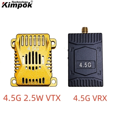 2.5W Transmit Power 4.5G Analog Video Transmitter and Receiver For 1 Vp-p FM Audio Video Output